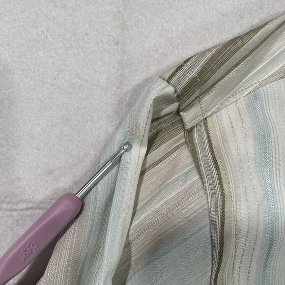 Tommy Bahama Mens Large Long Sleeve Button Up Shirt 100% Tencel Lyocell - Picture 3 of 7